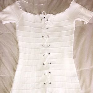 cute dressy all white shirt !